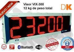 Visor Electrónico VIX-300 para Puentes Grúa y Pesaje Industrial